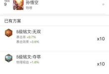 猴子出装铭文攻略——探索最新英雄的潜力（跟随铭文之路，打造一支无敌猴军）